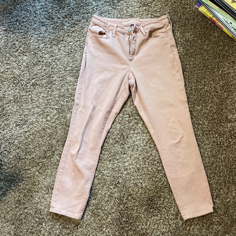 universal thread high rise skinny crop pants